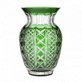 Waterford Crystal Fleurology Molly Emerald 12" Bouquet Vase